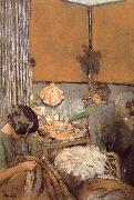 Edouard Vuillard A single card game oil painting artist